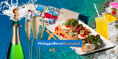 Aperitivo in barca Ortigia Siracusa